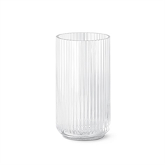 Lyngby Vase 25 cm - Klar glas