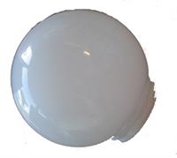 5: Glaskuppel 150mm 84,5mm gevind (hvid)