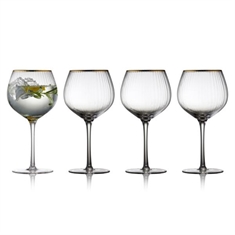 Lyngby Glas Palermo Gold Gin Glas 65cl. - 4 stk.