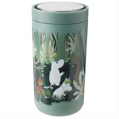 Stelton To Go click Termokop Moomin Soft - Dusty Green - udgået