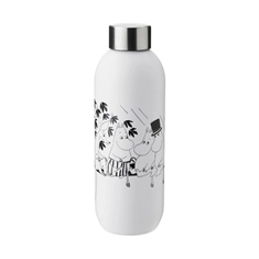Stelton Moomin Keep Cool Drikkeflaske 0,75L. - Soft White