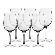 Luigi Bormioli Aero Rødvinsglas 48cl. - 6 stk.