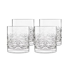Luigi Bormioli Mixology Textures Vand/Whiskyglas 38cl. - 4 stk.