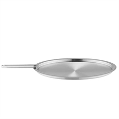 Eva Tro Tallerkenlåg Ø24cm. - Rustfrit stål