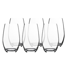 Luigi Bormioli Palace Øl/longdrinkglas 44,5 cl. - 6 stk.