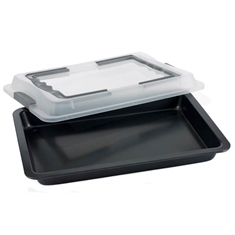 Funktion bradepande med låg - 42x29 cm