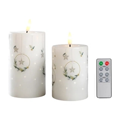 Det Gamle Apotek Fiber Optisk LED Lys - Ø7,5*12,5cm