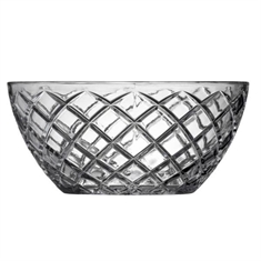 Lyngby Glas Sorrento Salatskål Ø24 cm. - klar glas