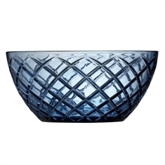 Lyngby Glas Sorrento Salatskål Ø24 cm. Blå