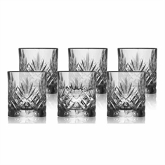 Lyngby Glas Krystal Melodia Shotglas 8 cl. - 6 stk.