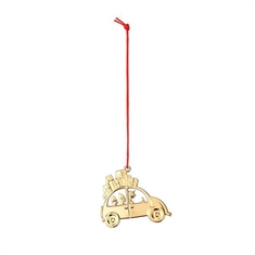 Rosendahl Karen Blixen Julebil H6,5 forgyldt