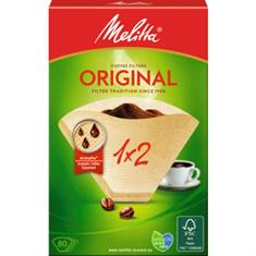 Melitta Original Kaffefilter 1x2 ubleget