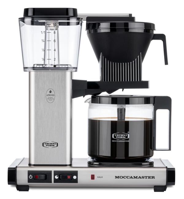 Se Moccamaster 53778 Automatisk kaffemaskine - Brushed Silver hos Kai Berntsen ApS