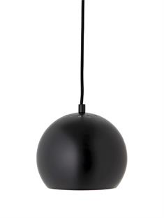 FRANDSEN BALL PENDEL MAT SORT Ø18 Kai-Berntsen.dk