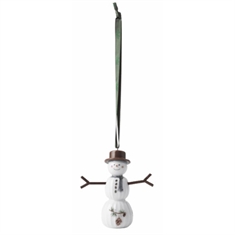 Kähler Hammershøi Snemand - Hængende 9,5cm.