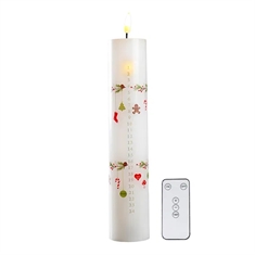 Det Gamle Apotek Kalenderlys LED - Ø5cm