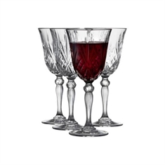 Lyngby Glas Krystal Melodia Rødvinsglas 27 cl. - 4 stk.