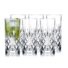 Lyngby Glas Krystal Melodia Highball 36 cl. - 6 stk.
