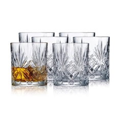 Lyngby Glas Krystal Melodia Whiskyglas 31 cl. - 6 stk.