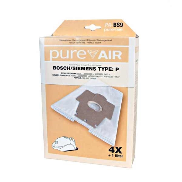 Billede af Pureair BS9 Bosch/Siemens type P støvsugerposer