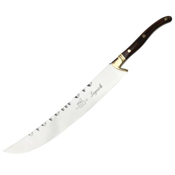 Billede af Lion Sabatier Champagnesabel Laguiole stål/træ - 27 cm hos Kai Berntsen ApS