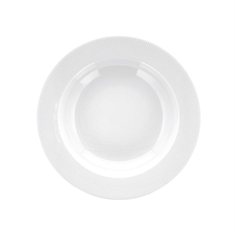 Pillivuyt Eventail Tallerken Dyb med fane Ø22cm.