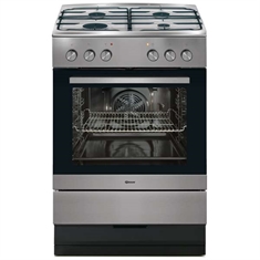 Gram GK5610-90X  Gaskomfur med elektrisk ovn - stål