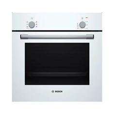Bosch HBF010BV1S Indbygningsovn - hvid 66 l