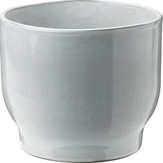 Knabstrup Urtepotteskjuler 16,5 cm. - White