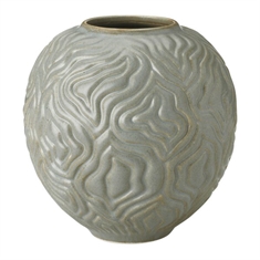 Knabstrup Solum Vase 15cm. - Sage