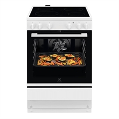 Electrolux LKR64000NW Keramisk komfur - 2+2 års garanti