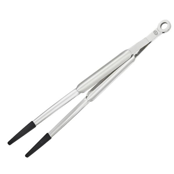 Rösle Stegepincet madpincet i stål/sort - 32 cm