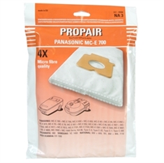 Propair/Kleenair NA3 Panasonic MC-E Støvsugerposer