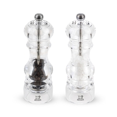 Peugeot Nancy Duo Salt og Pebersæt Akryl 18 cm