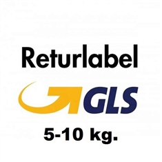 Returlabel - 5-10 kg.
