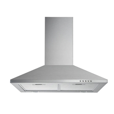 Silverline Neptun Væghængt emhætte - 60 cm stål 