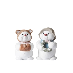 Klarborg Snemænd 2021 Gertrud & Ejvin