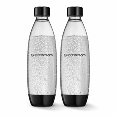 Sodastream Ekstra flasker 2x1 Liter - Tåler opvaskemaskine