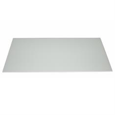 Stænkplade firkantet hvid 60 cm Kai-Berntsen.dk