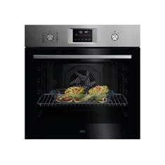 AEG TU5PB401SS Indbygningsovn - 2+2 års garanti
