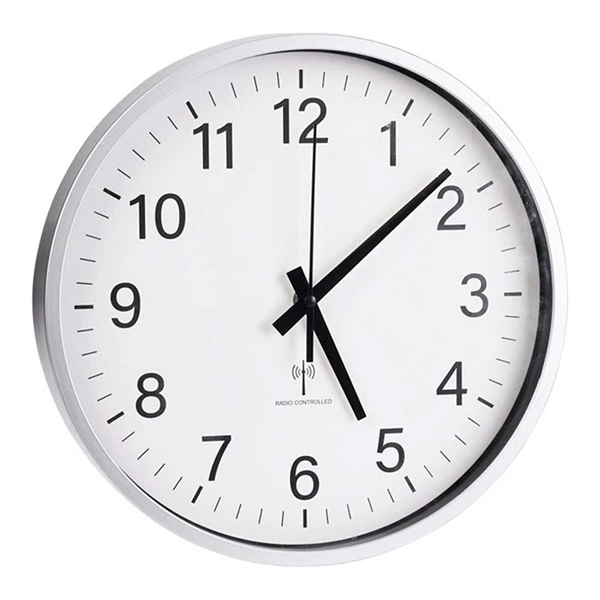 Vægur Radiokontrolleret - Ø30cm.