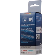Bosch/Siemens Afkalkningstabletter - 6*18 G