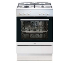 Gram GK5610-90  Gaskomfur med elektrisk ovn - hvid 