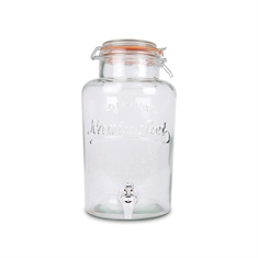 Glasdispenser med taphane - 6,0 Liter