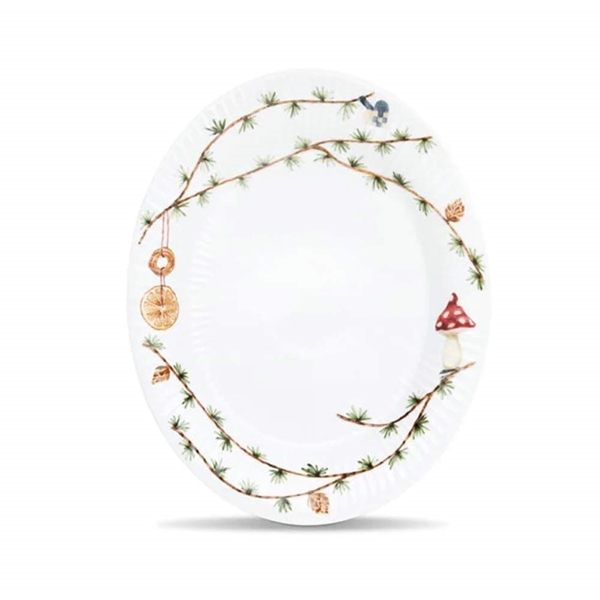 Kähler Hammershøi Christmas Ovalt bordfad 28,5*22,5 cm