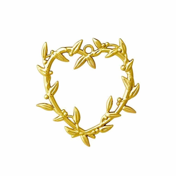 Rosendahl Karen Blixen Mistelten Hjerte - forgyldt