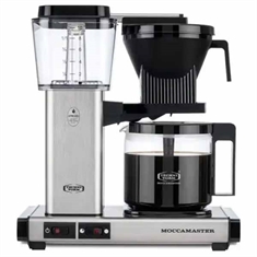 Moccamaster 53744  Kaffemaskine - Brushed Silver