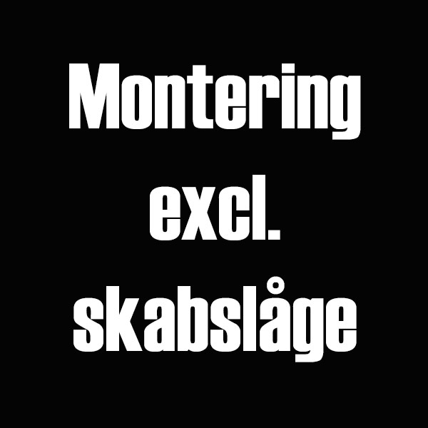 Billede af Montering eksklusiv skabslåge