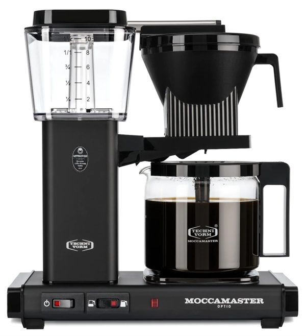 Moccamaster Optio Kaffemaskine - 53912 Matt Black