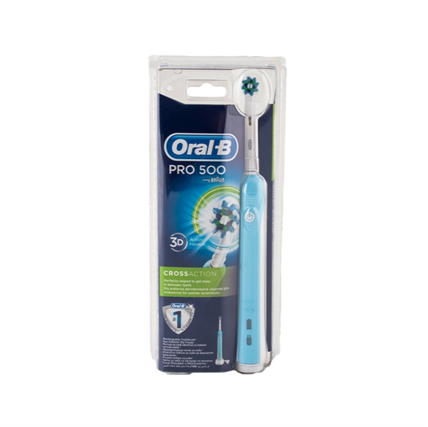Oral B Pro 500 Cross Action Tandbørste